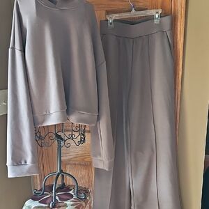 Women's Brown Pants & Jumpsuit Set, NWT, Size S